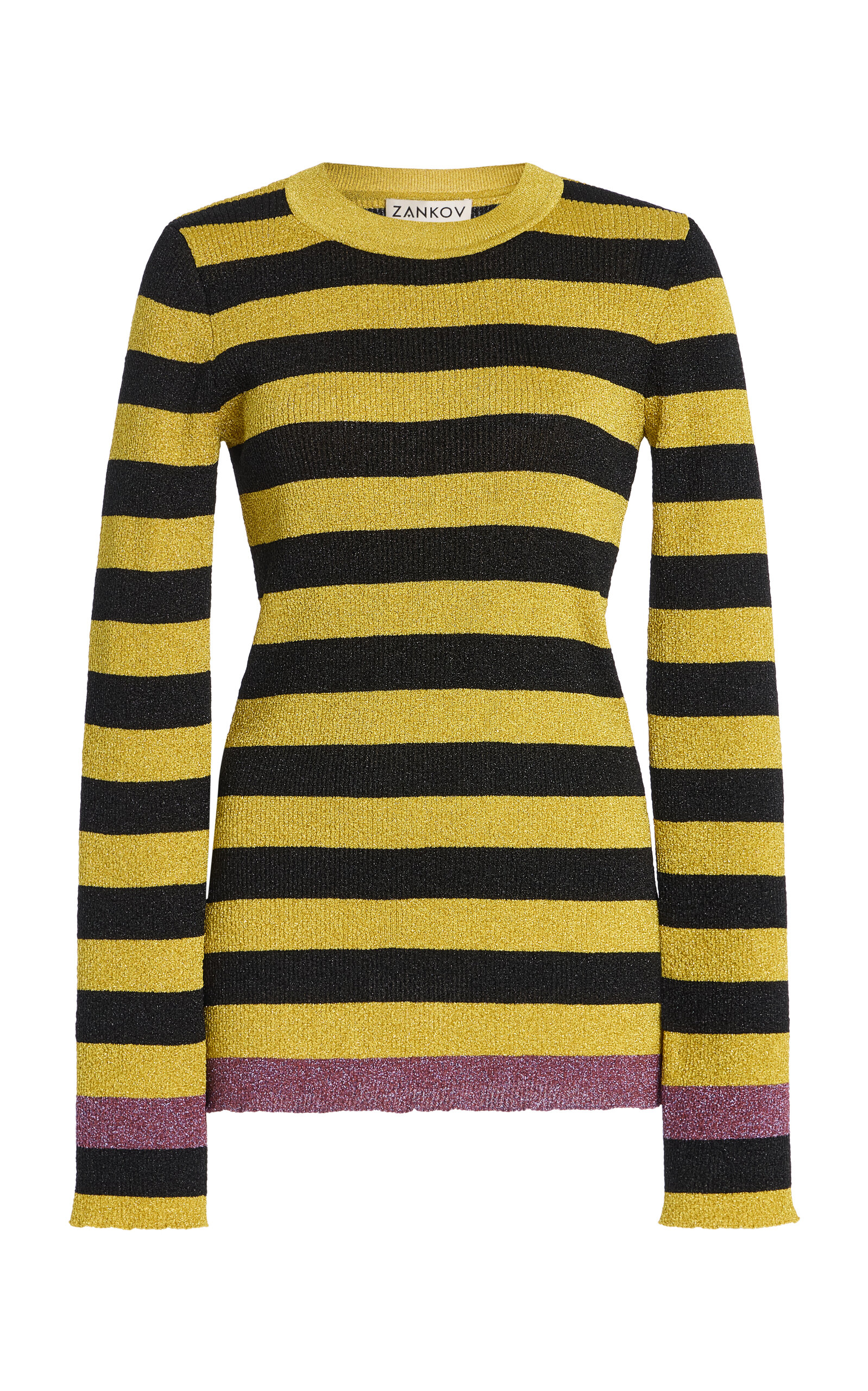 Cadanet Striped Wool Top