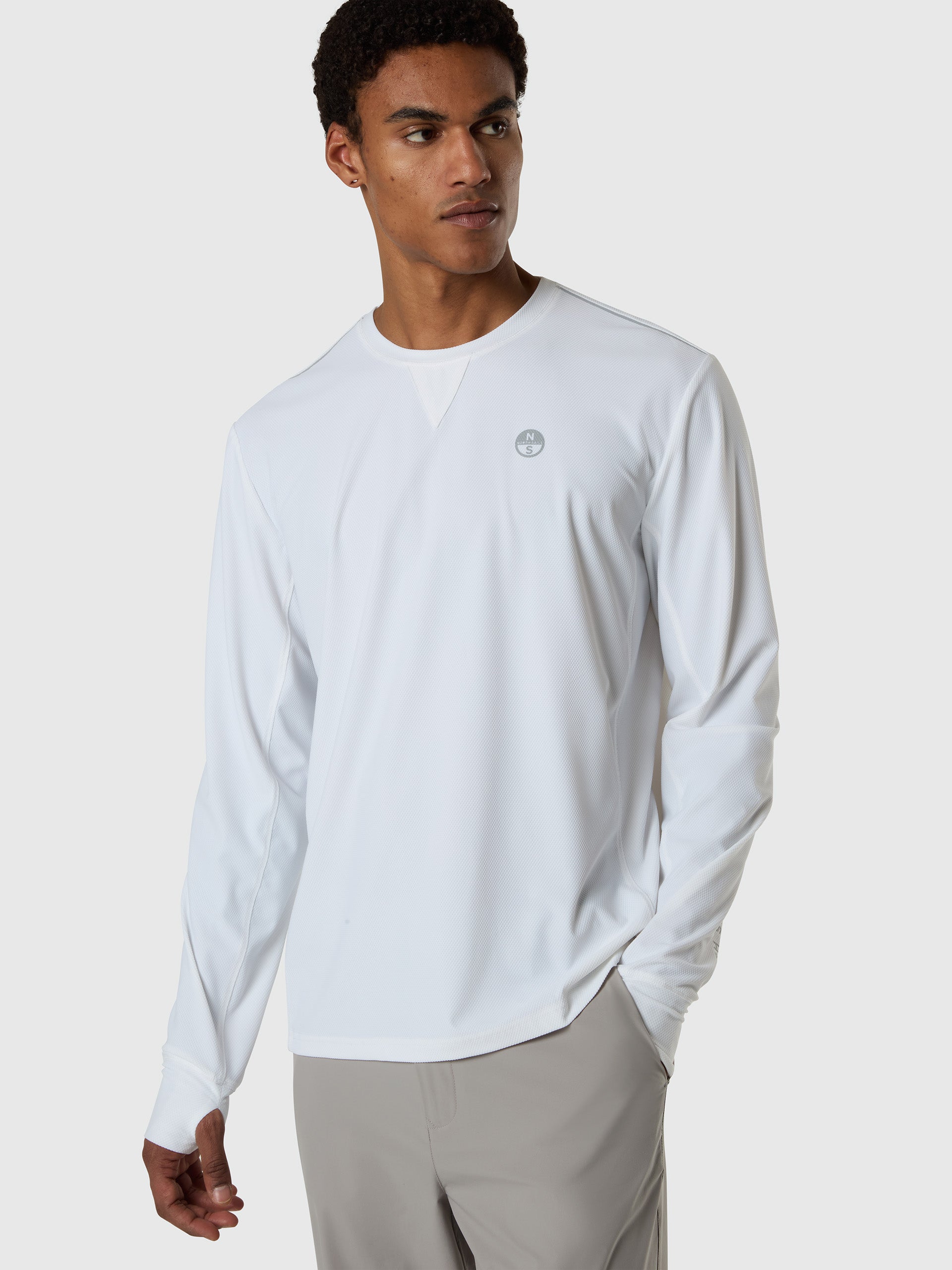 T-shirt a maniche lunghe con protezione UV