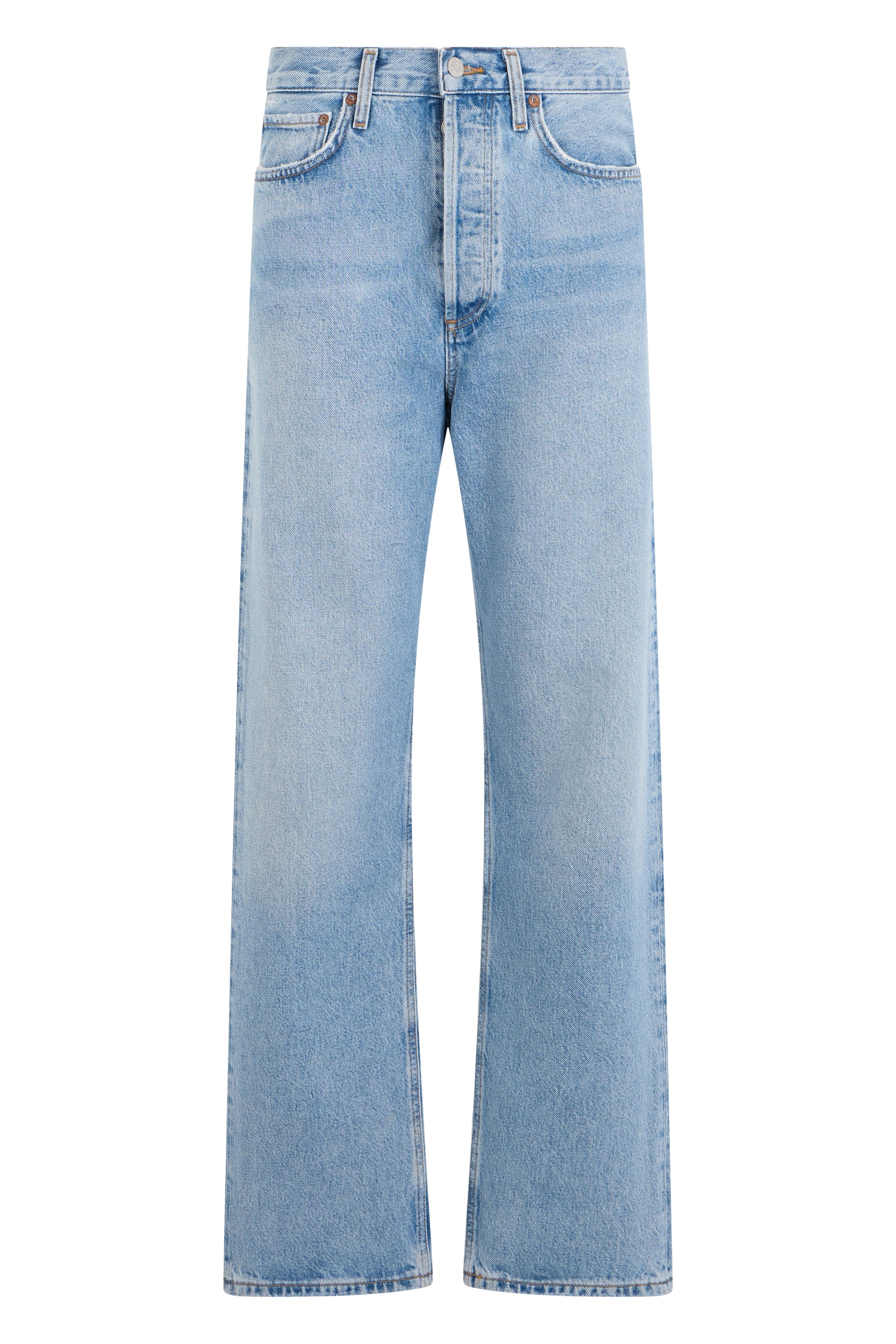 High-Waisted Wide Leg Jeans