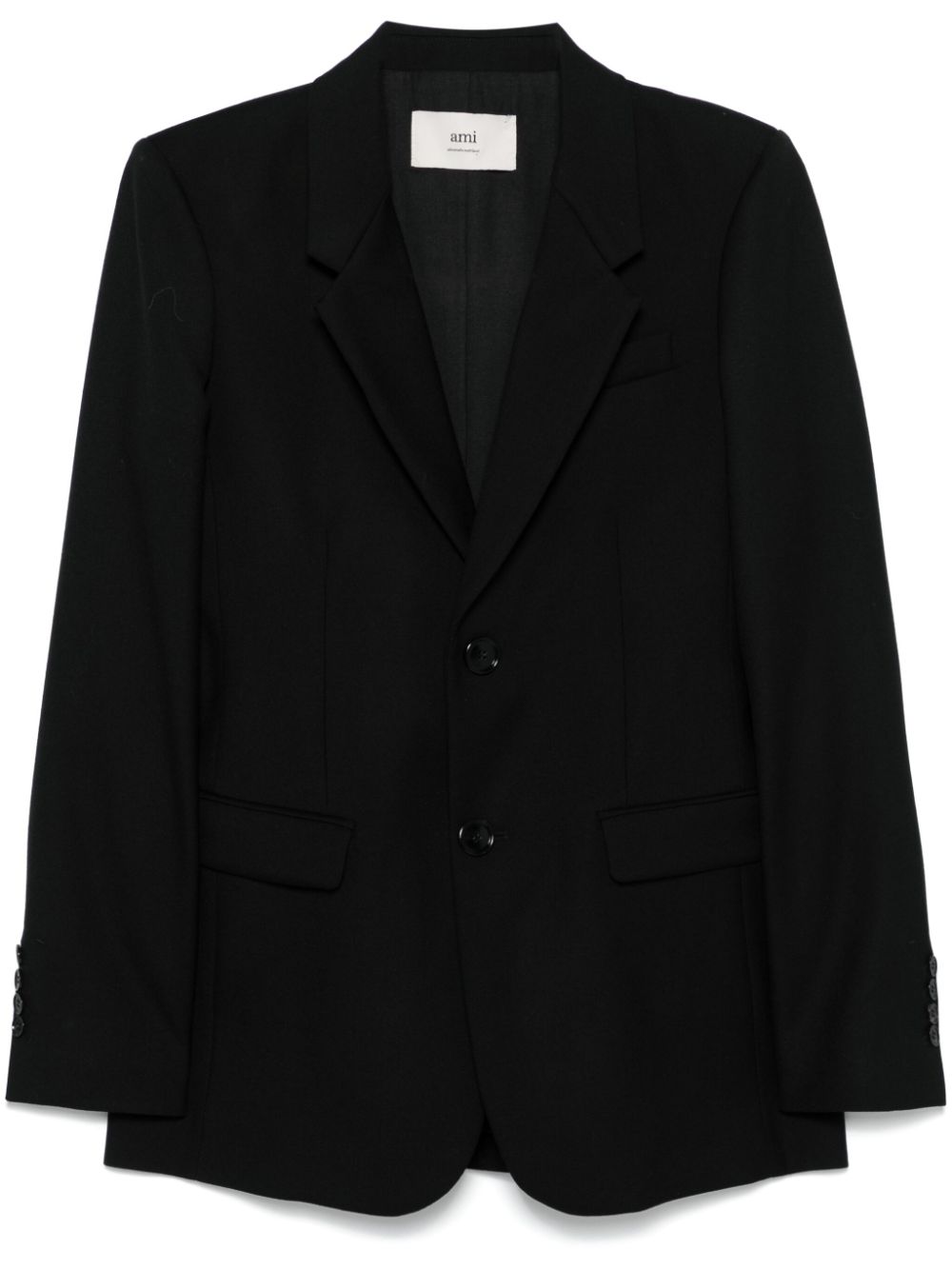 Virgin wool blazer - Black