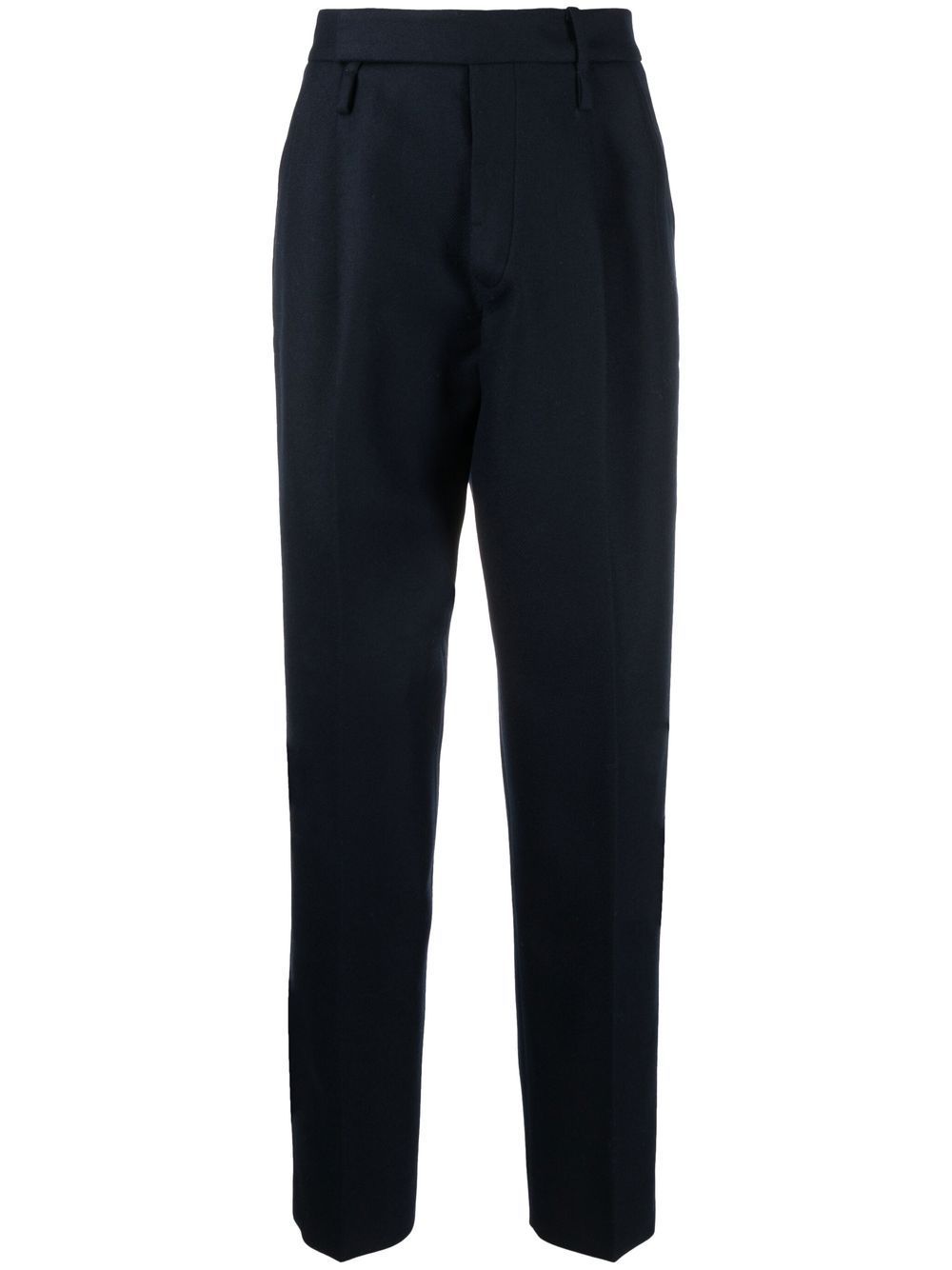 Light cashmere tailored trousers - Blue