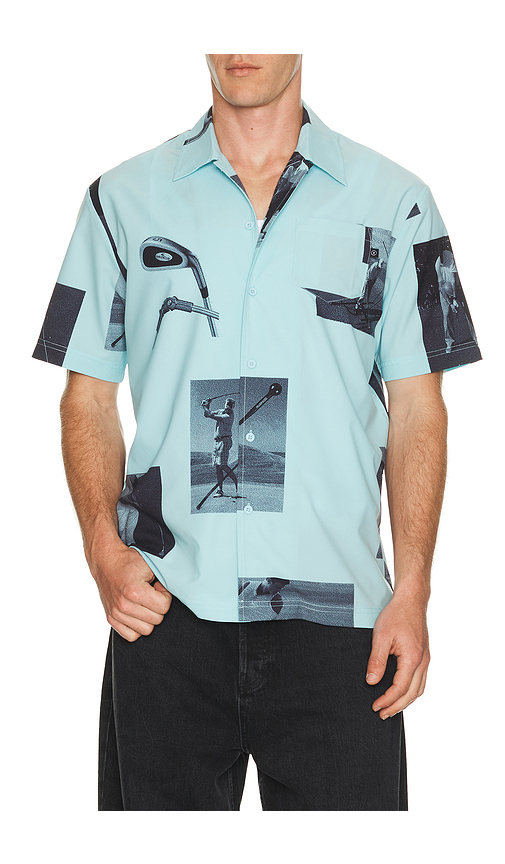 Students Golf Assistance Please Shirt in Mint - Mint. L also in M, S, XL/1X