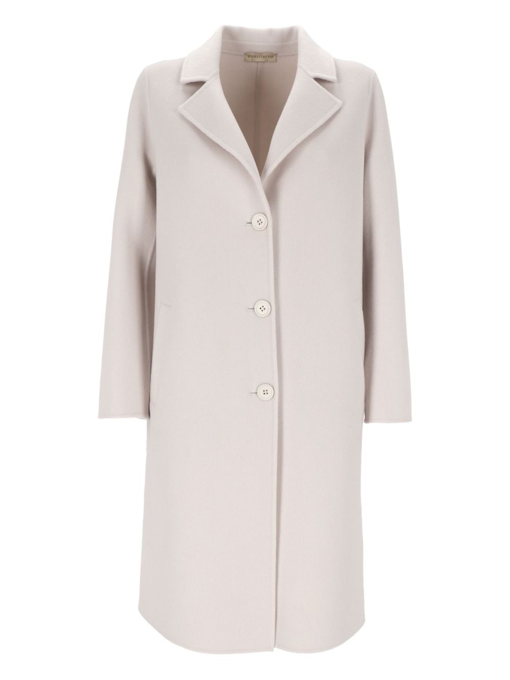 Purotatto single-breasted coat - Neutrals