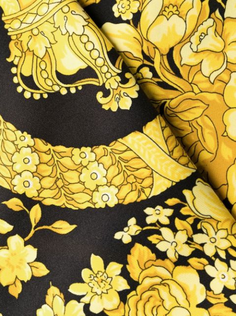 Barocco-print leggings