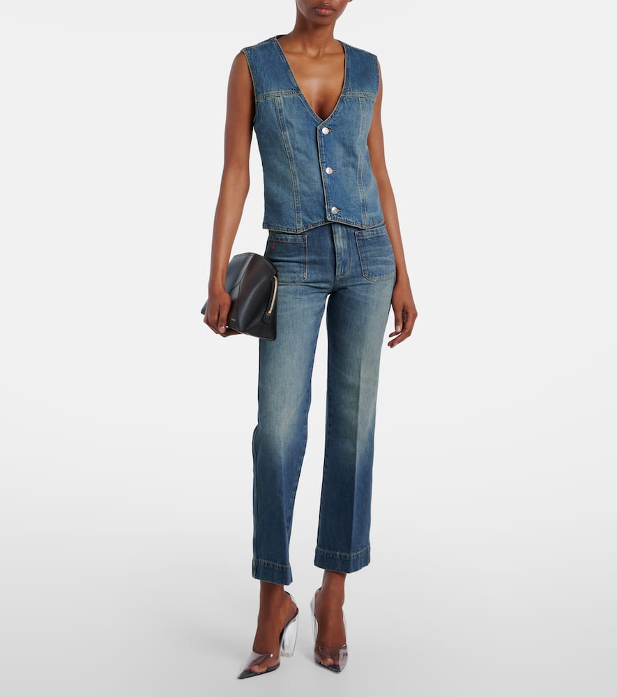 Denim vest
