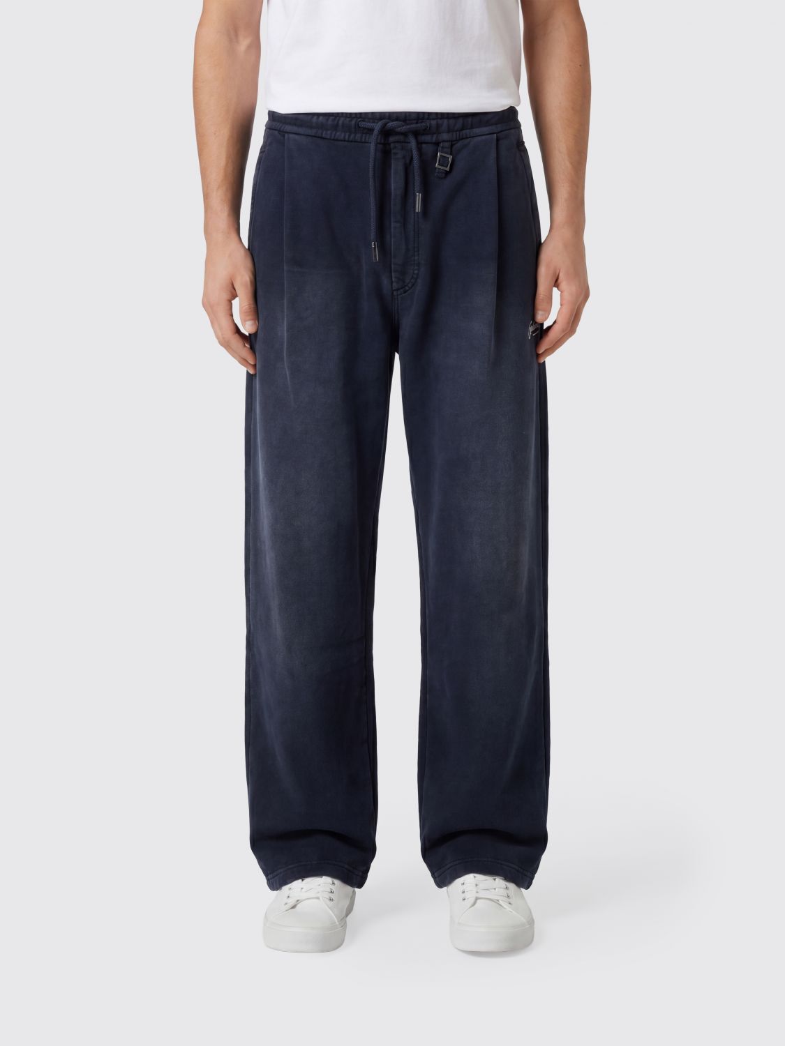 Pants Men color Blue