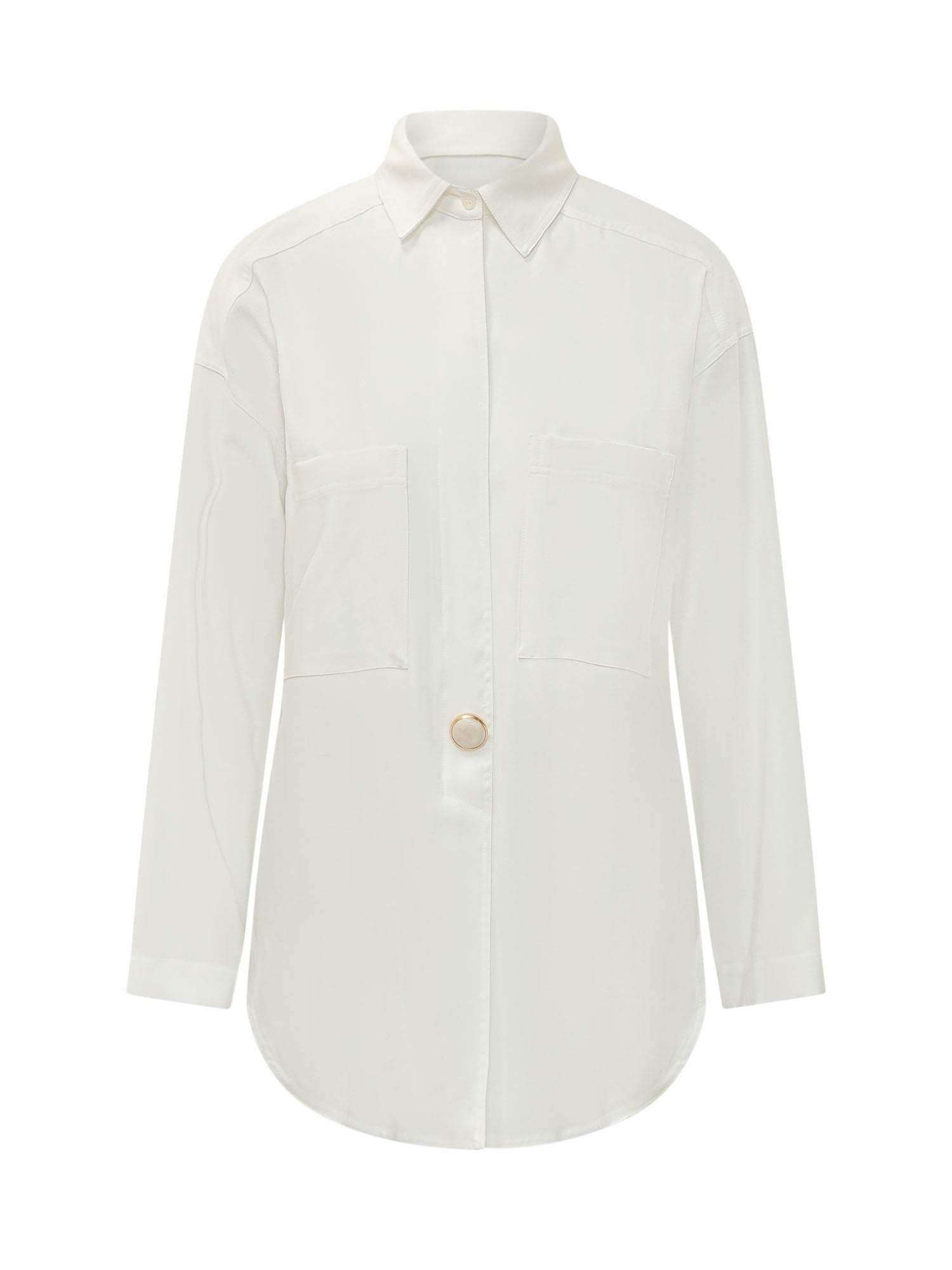 Chic Jacket Shirt with Button Pocket for SS26