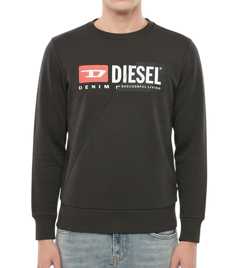 Black Crew Neck Sweatshirt