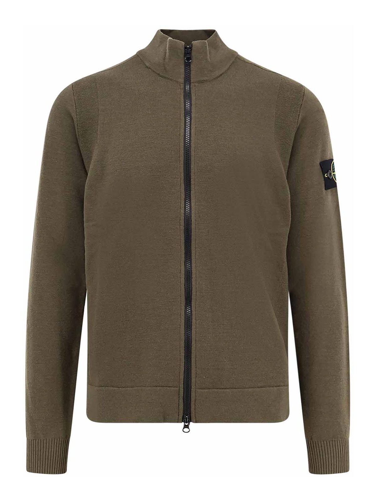 Cardigan in certified virgin wool
