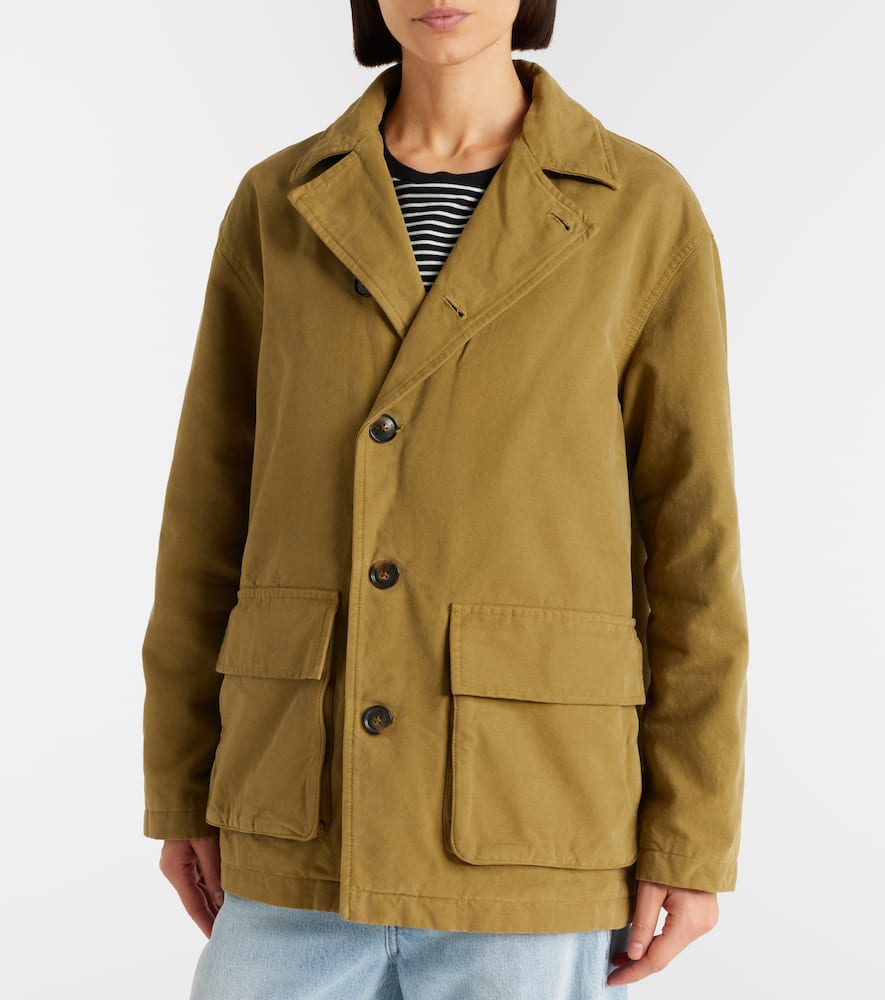 Ronay shearling-trimmed cotton parka