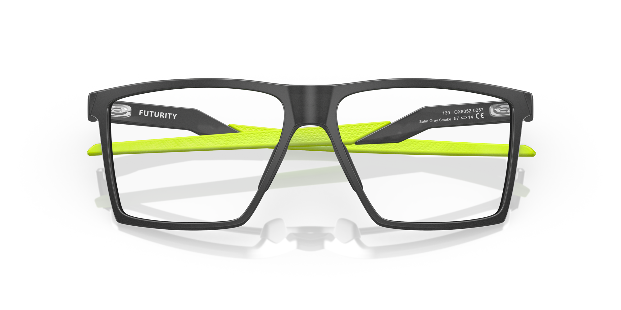 Oakley OX8052 FUTURITY 805202 Man Optical frames O_matter Grey Transparent Squared Norma
