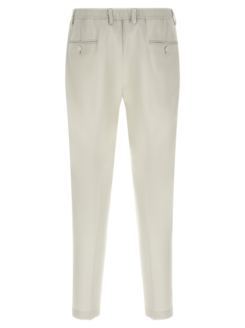 Poplin Wool Pants