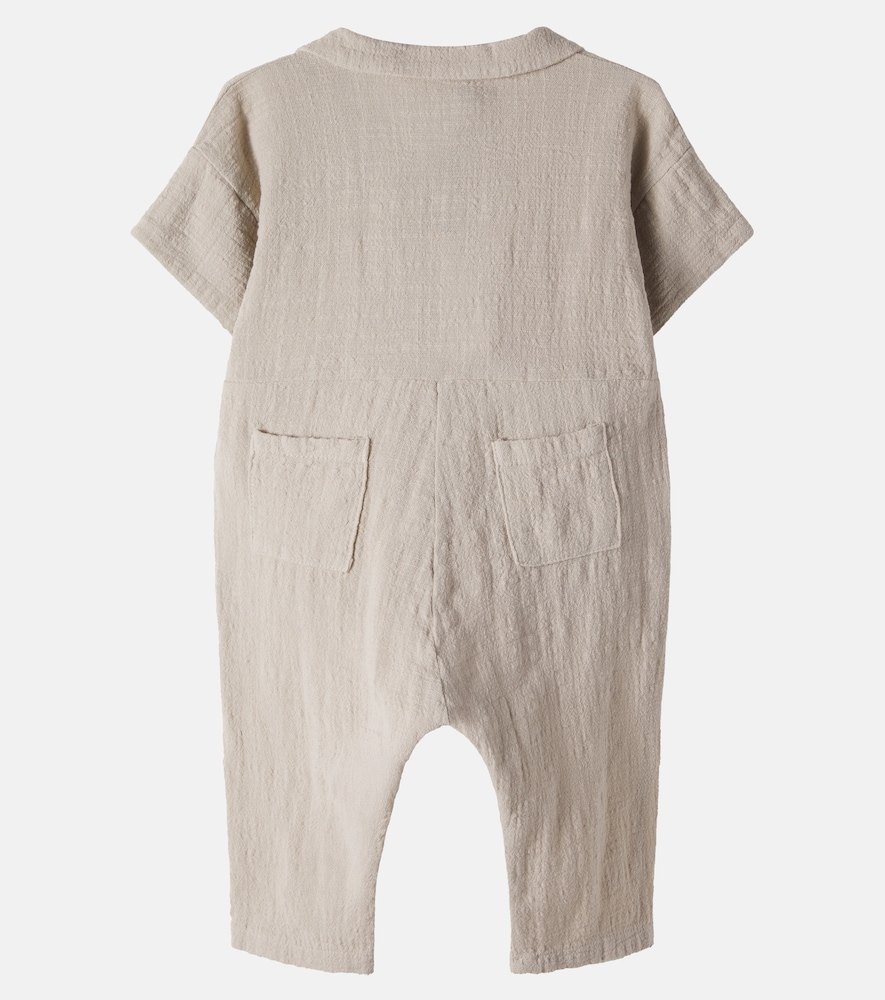 Baby Fonteta cotton muslin playsuit