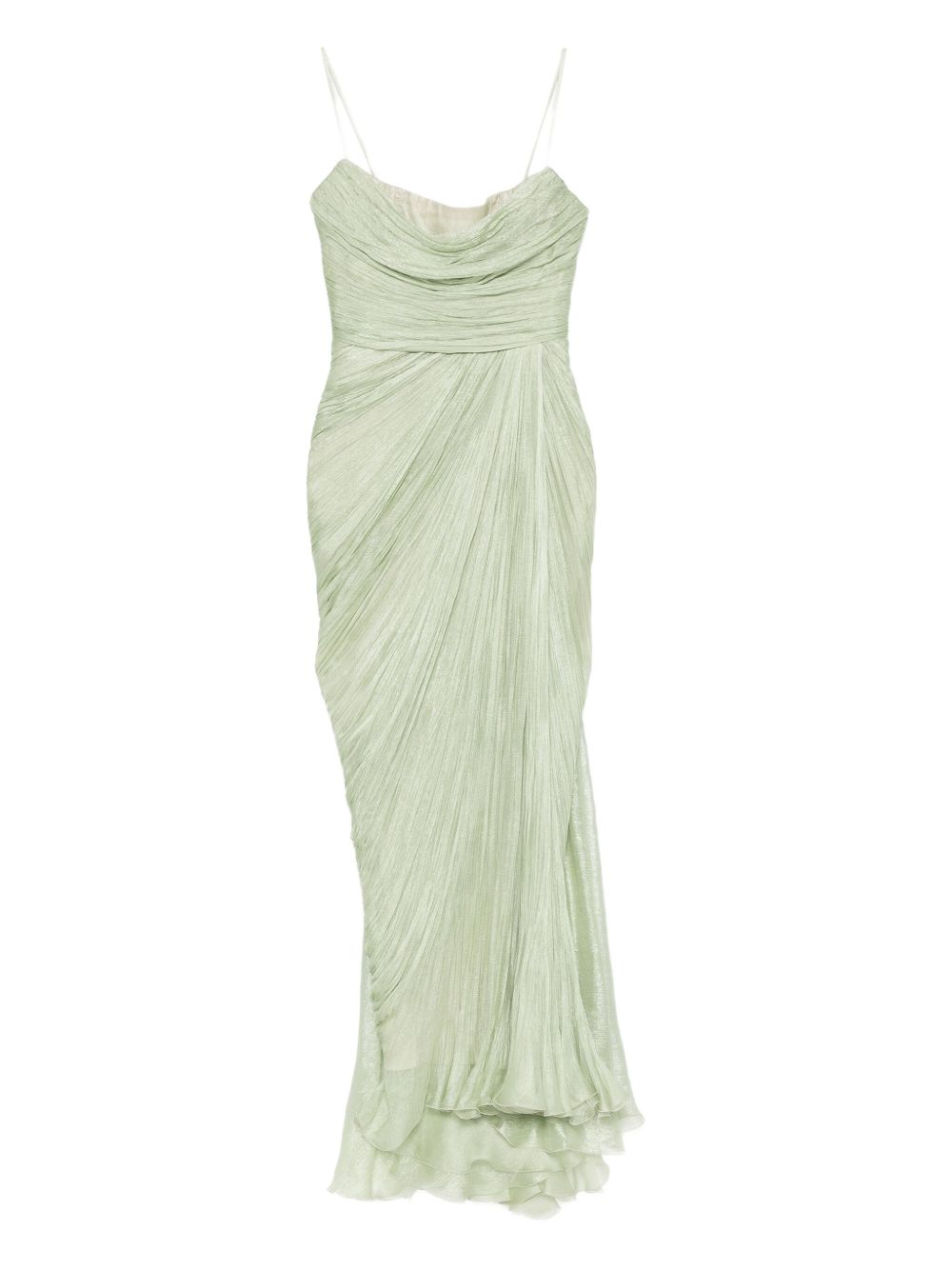Siona pleated dress - Green