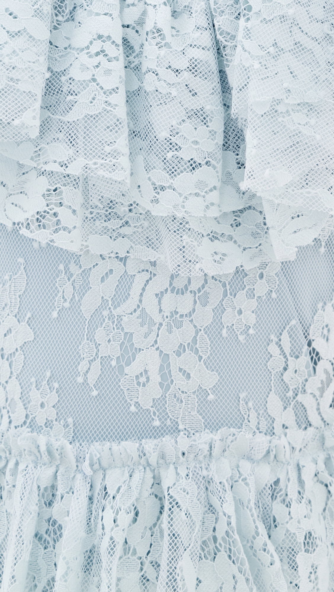 Sharleen Lace V Neck Dress Sky