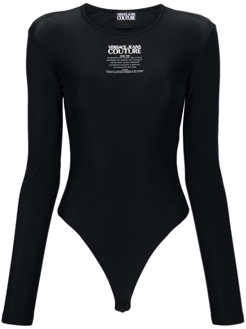 Warranty-logo bodysuit - Black