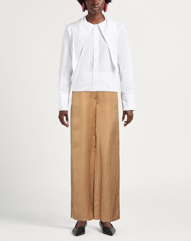 Forte_forte Woman Pants Camel Size 0 Viscose, Cotton, Linen