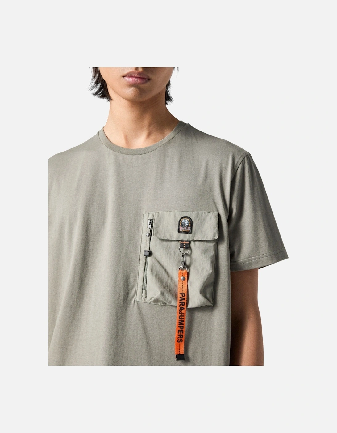 Men's Parajumpers Mojave T-Shirt 0225 Nowhere - Grey - Size: 44/Regular