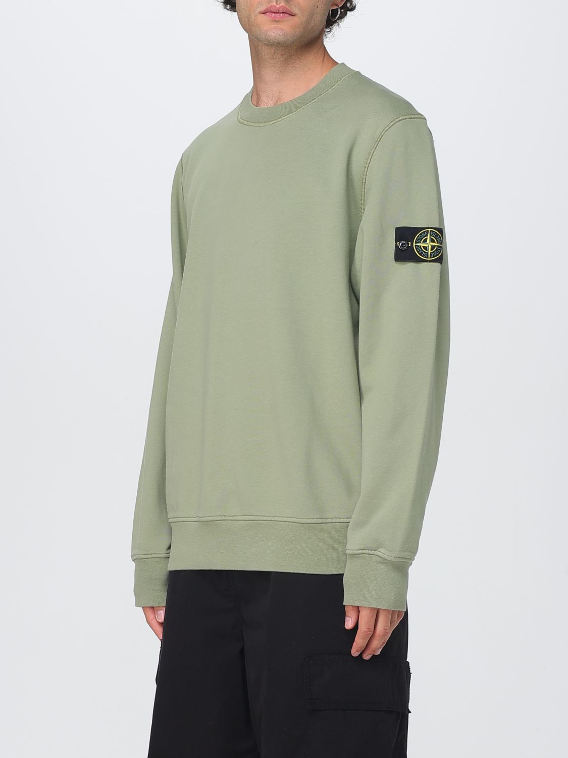 Sweatshirt Men color Green