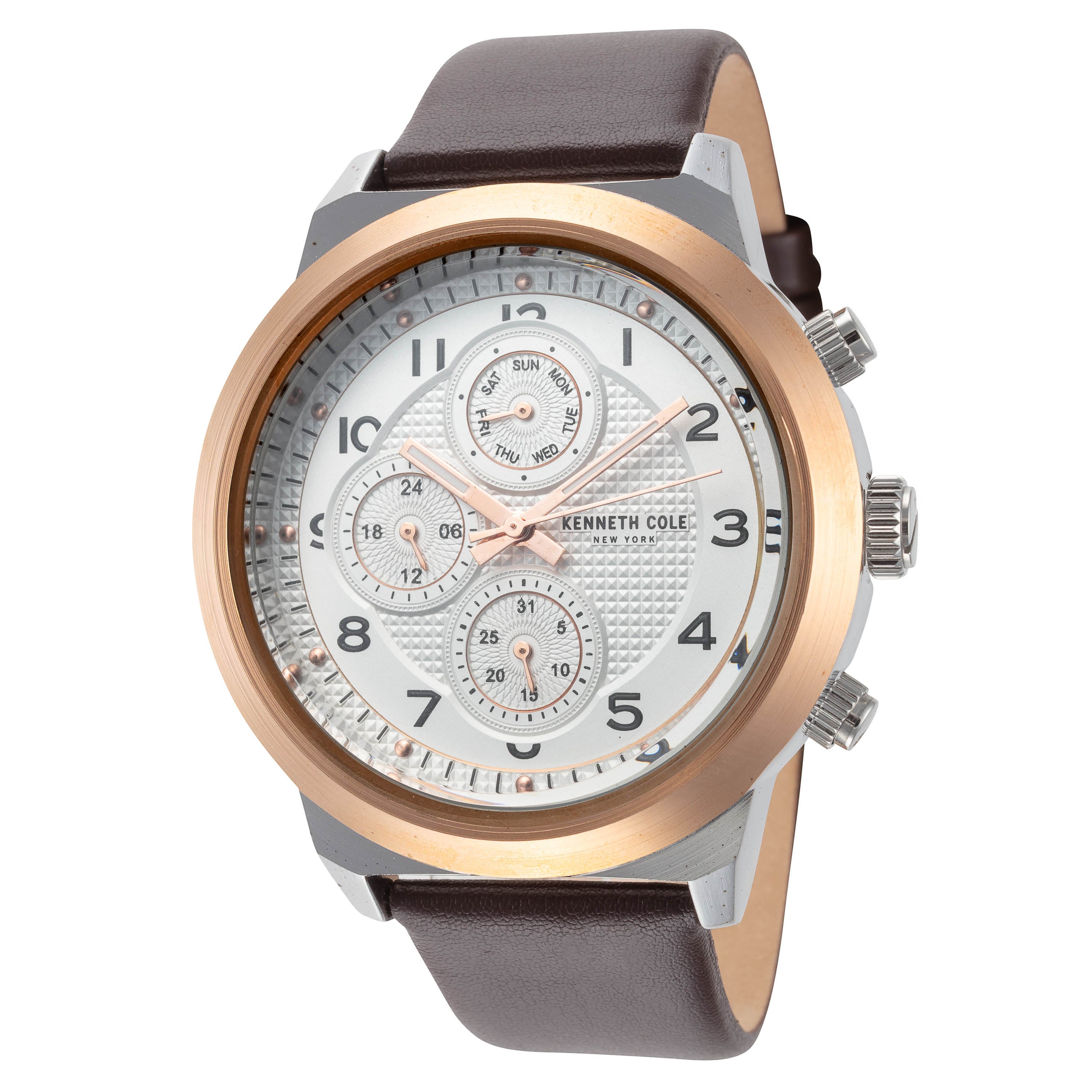 47mm Quartz Chronograph Watch — Rose gold