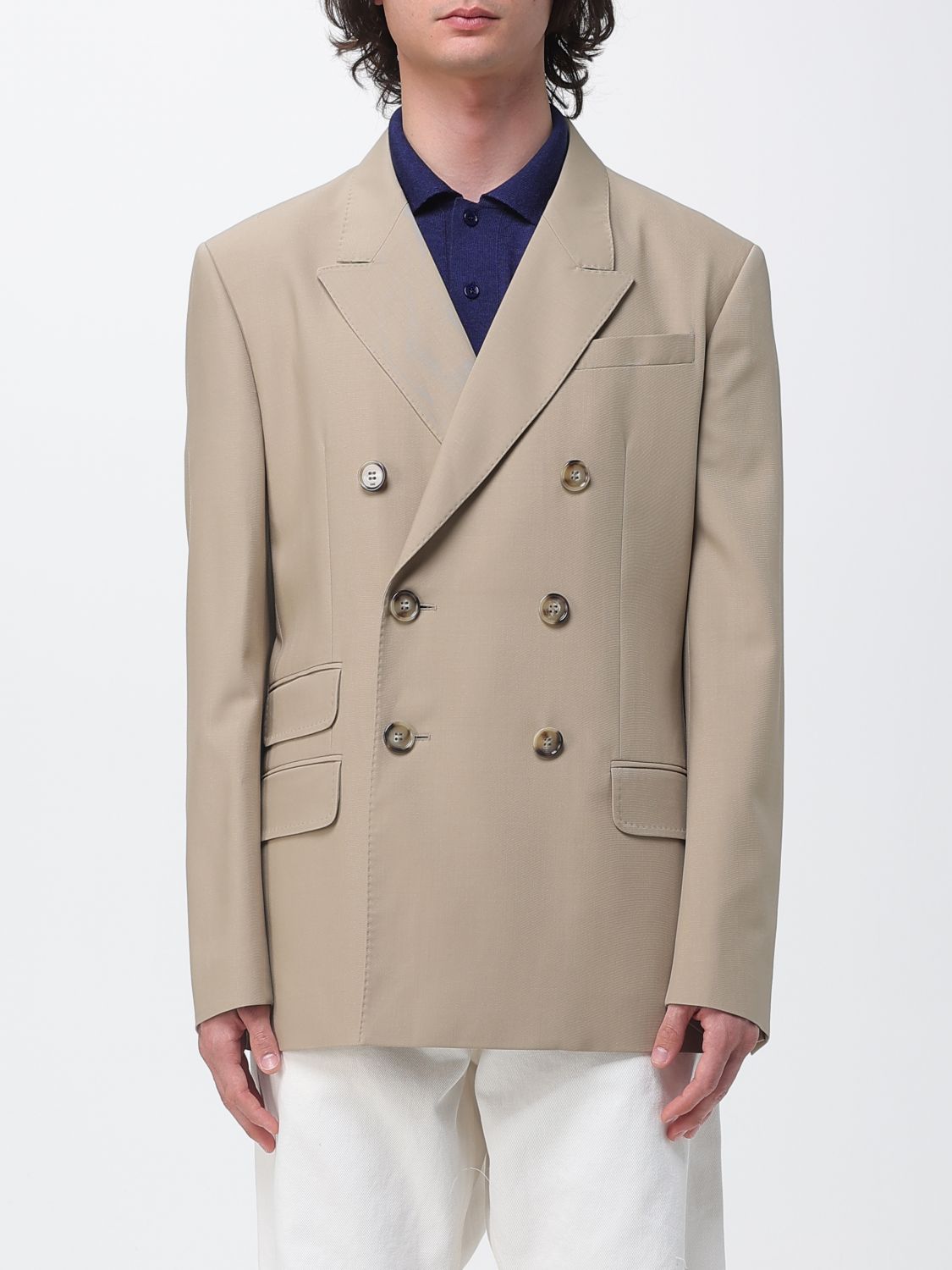 Jacket Men color Beige