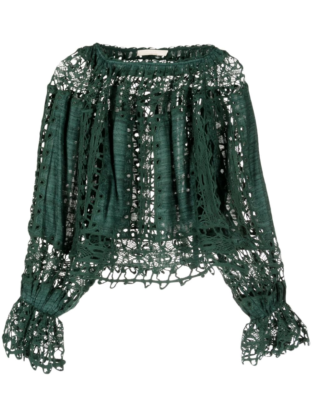 Kavita lace blouse - Green