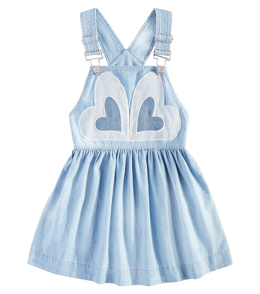 Zimmermann Kids Waverly Heart denim dress