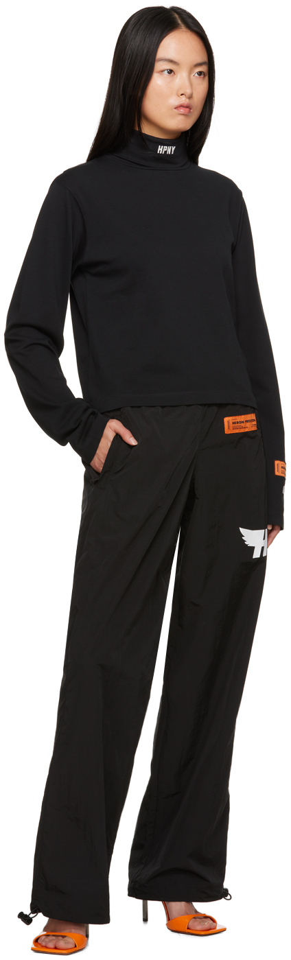 Heron Preston Black 'HPNY' Long Sleeve T-Shirt