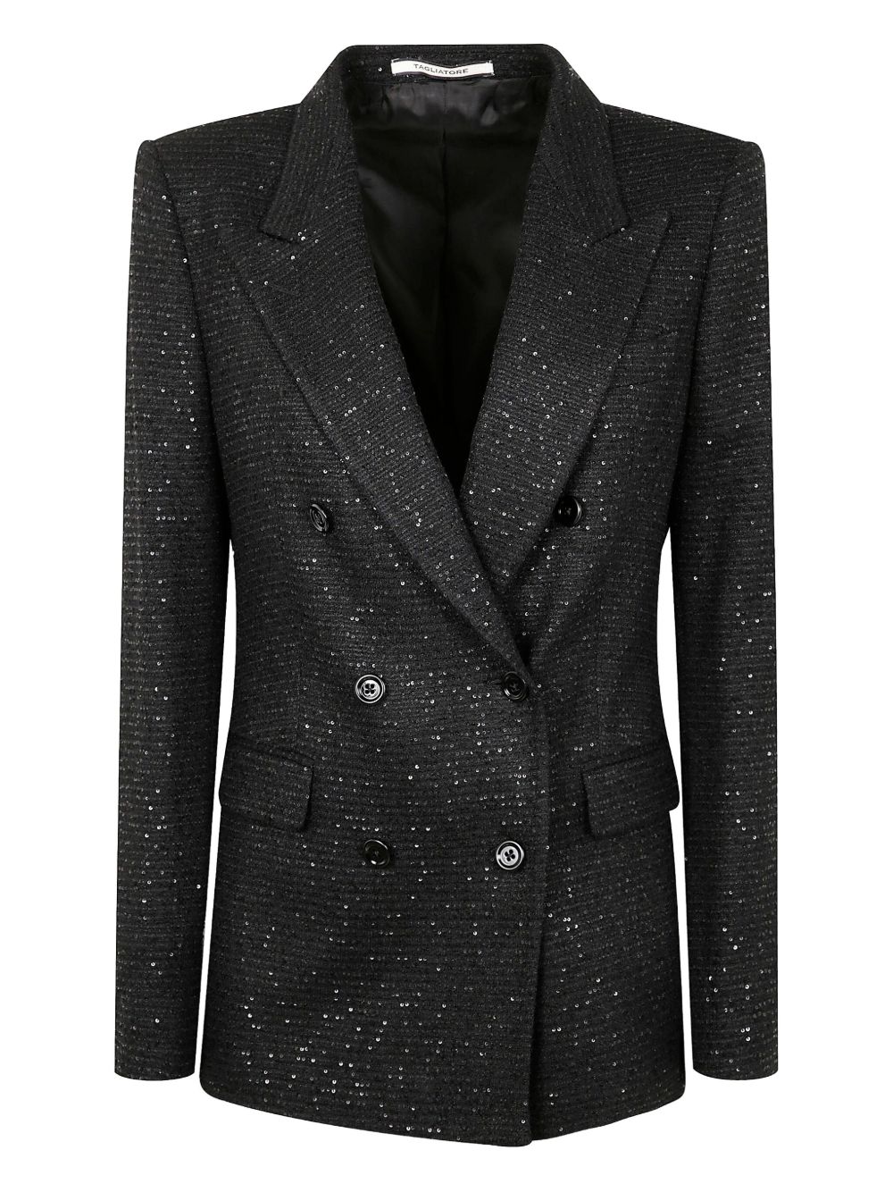 Tagliatore sequin-embellished blazer - Black