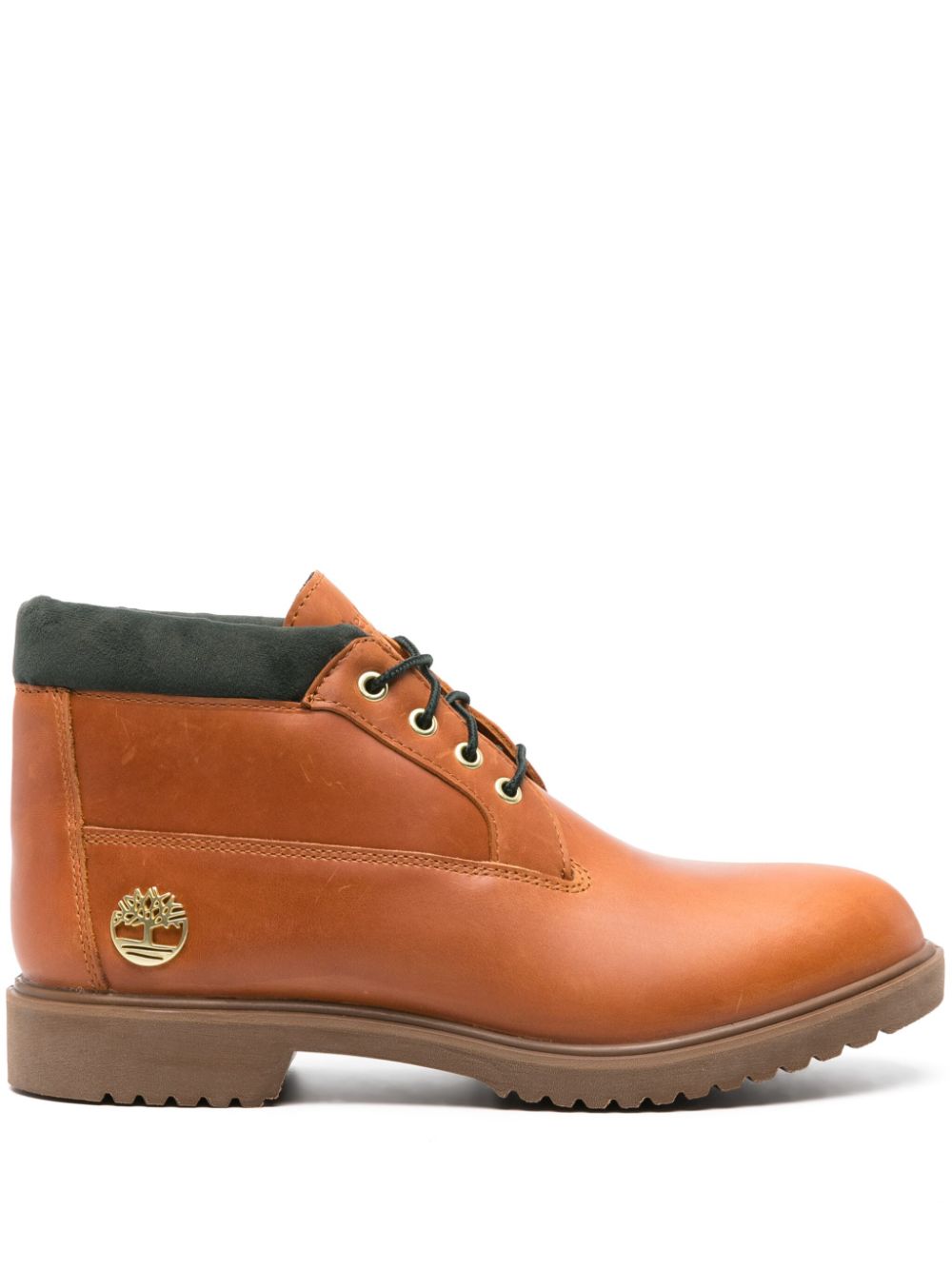 1973 Newman Chukka leather boots - Brown