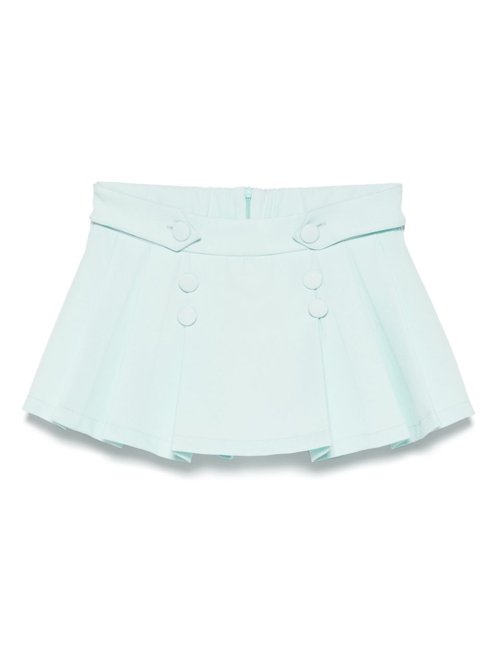 Miss Grant Kids pleated shorts - Green