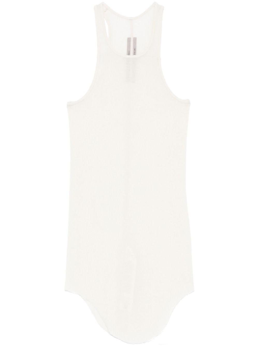 Ribbed tank top - Black