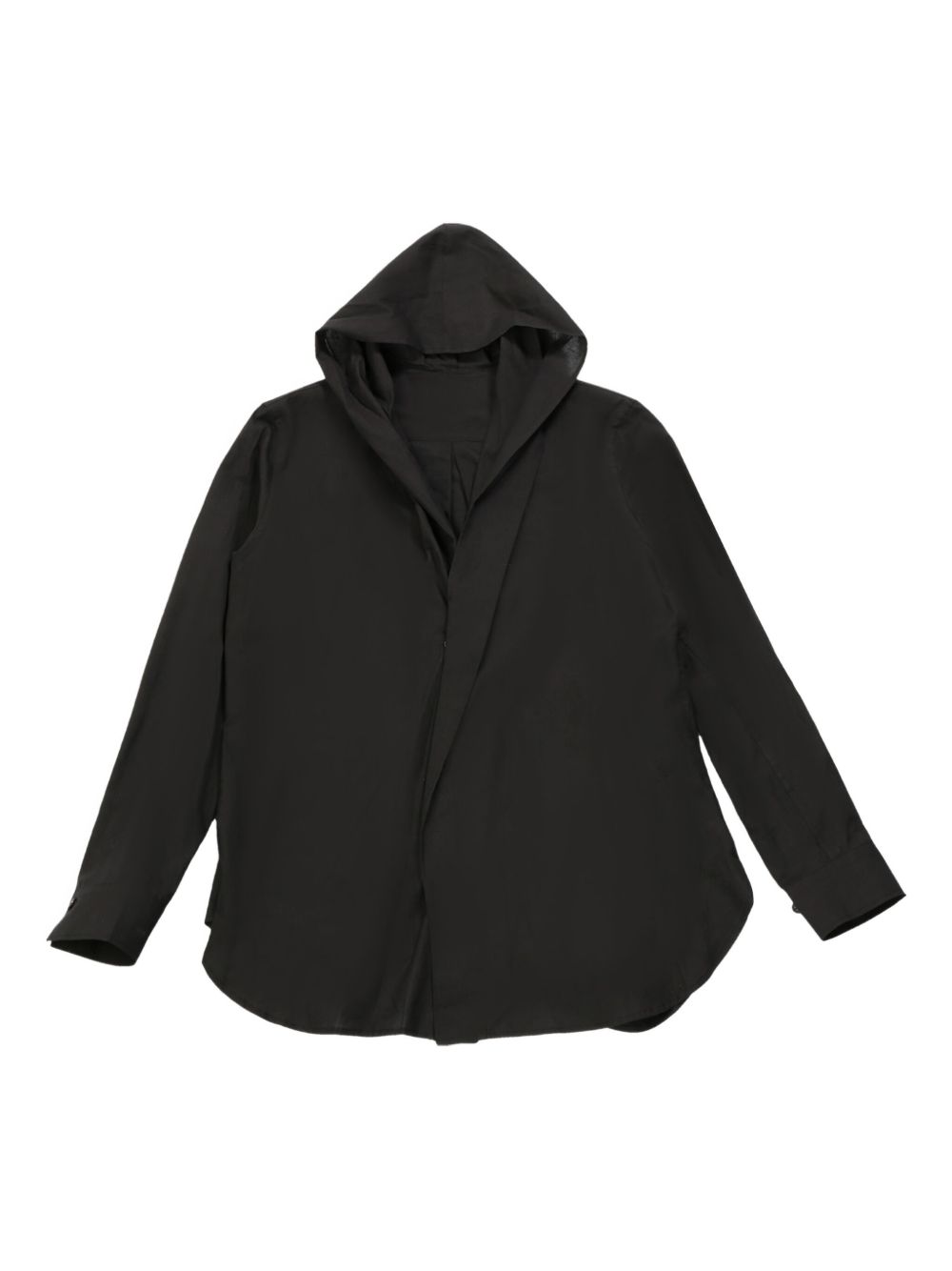 Yohji Yamamoto cotton hoodie - Black