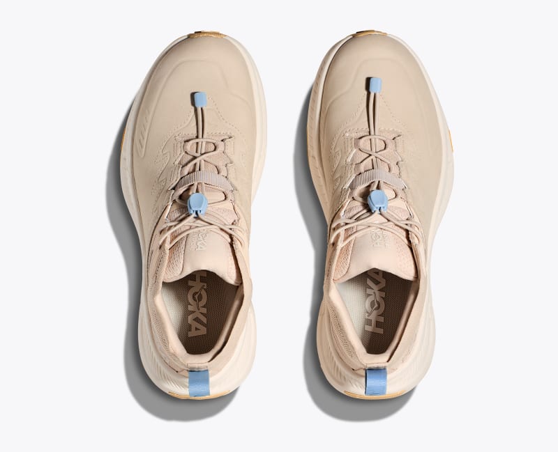 HOKA Men's Transport Chukka GTX Shoes in Oak/Alabaster