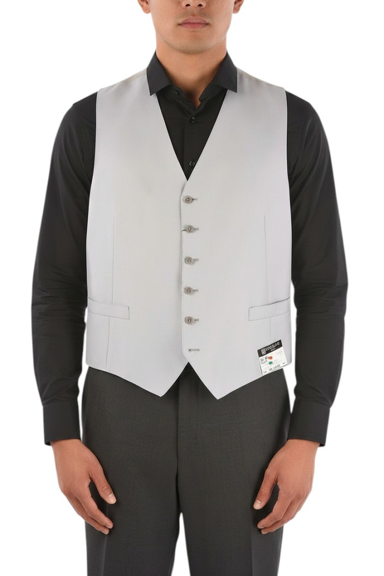 Grey Tailored Waistcoat