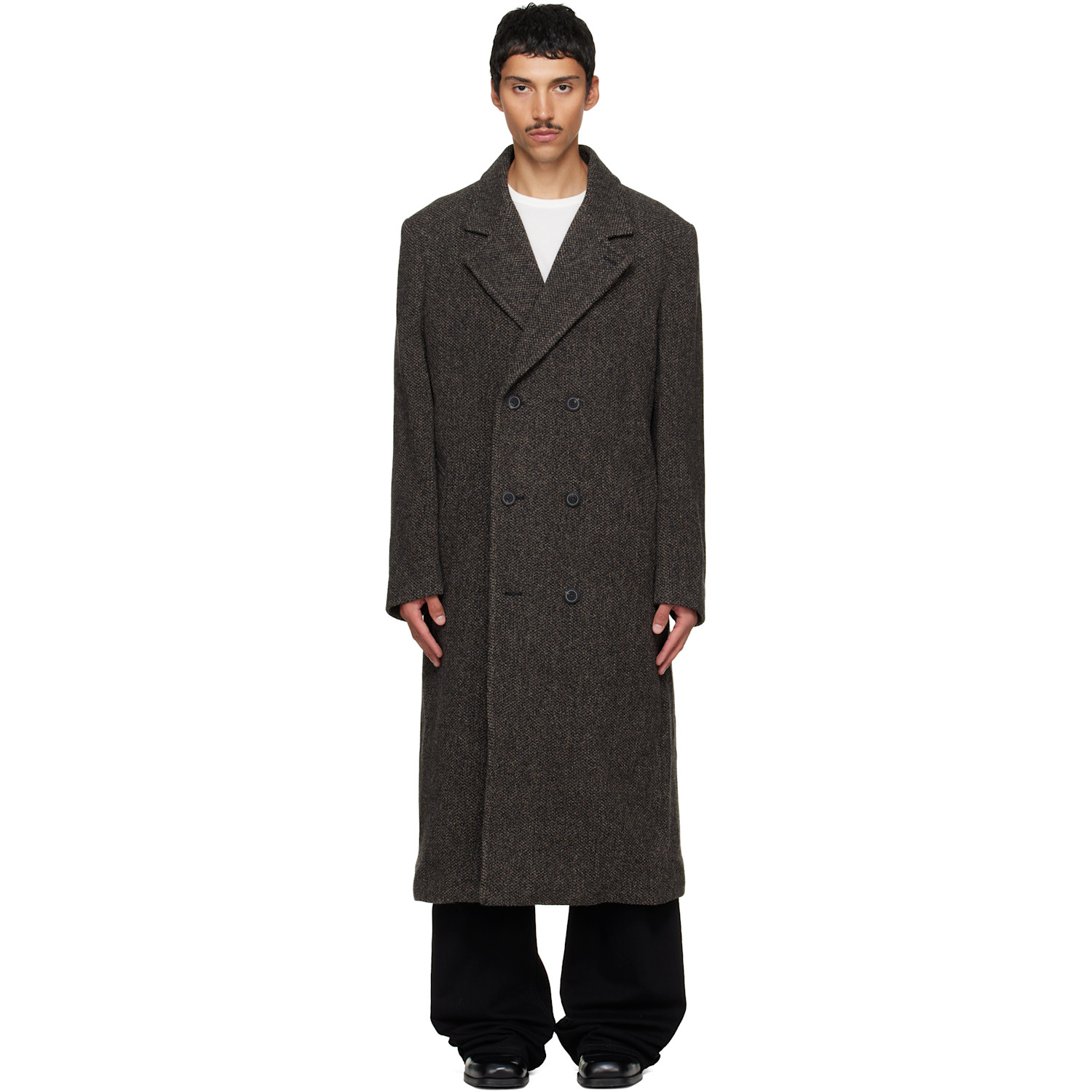 Brown Tweed Coat