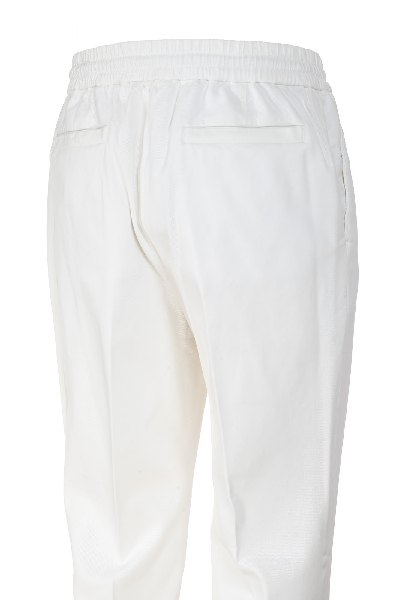 Drawstring-waist trousers