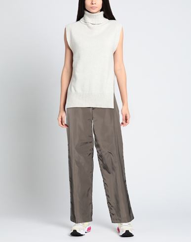 Act N°1 Woman Pants Khaki Size M Polyester