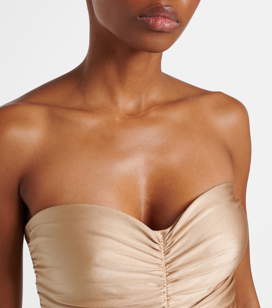 Trophy open-back swimsuit