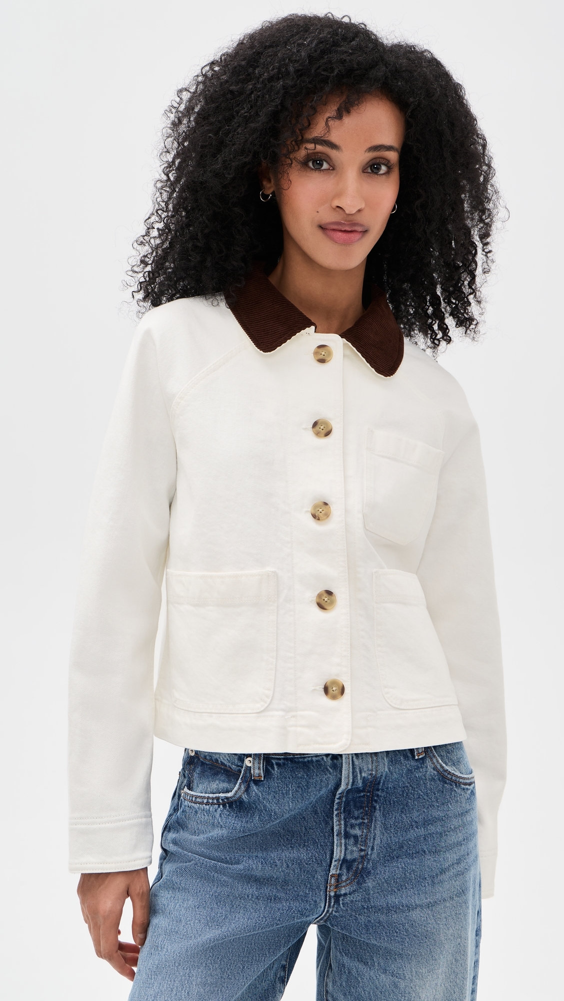 Lee Barn Jacket White