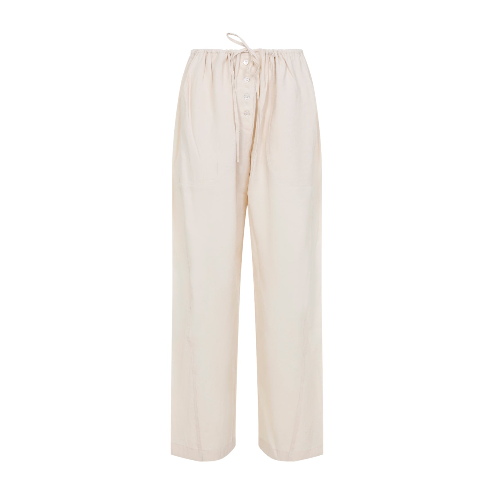 Wide Leg Drawstring Trousers for Women