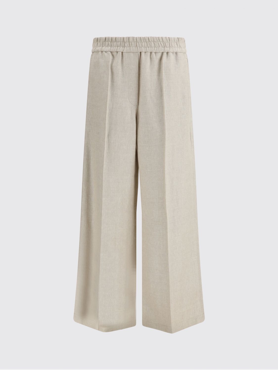 Pants Woman color Beige