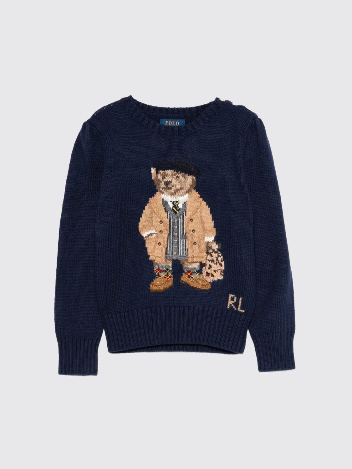 Sweater Kids color Navy