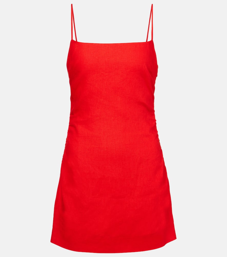 Tamara linen minidress