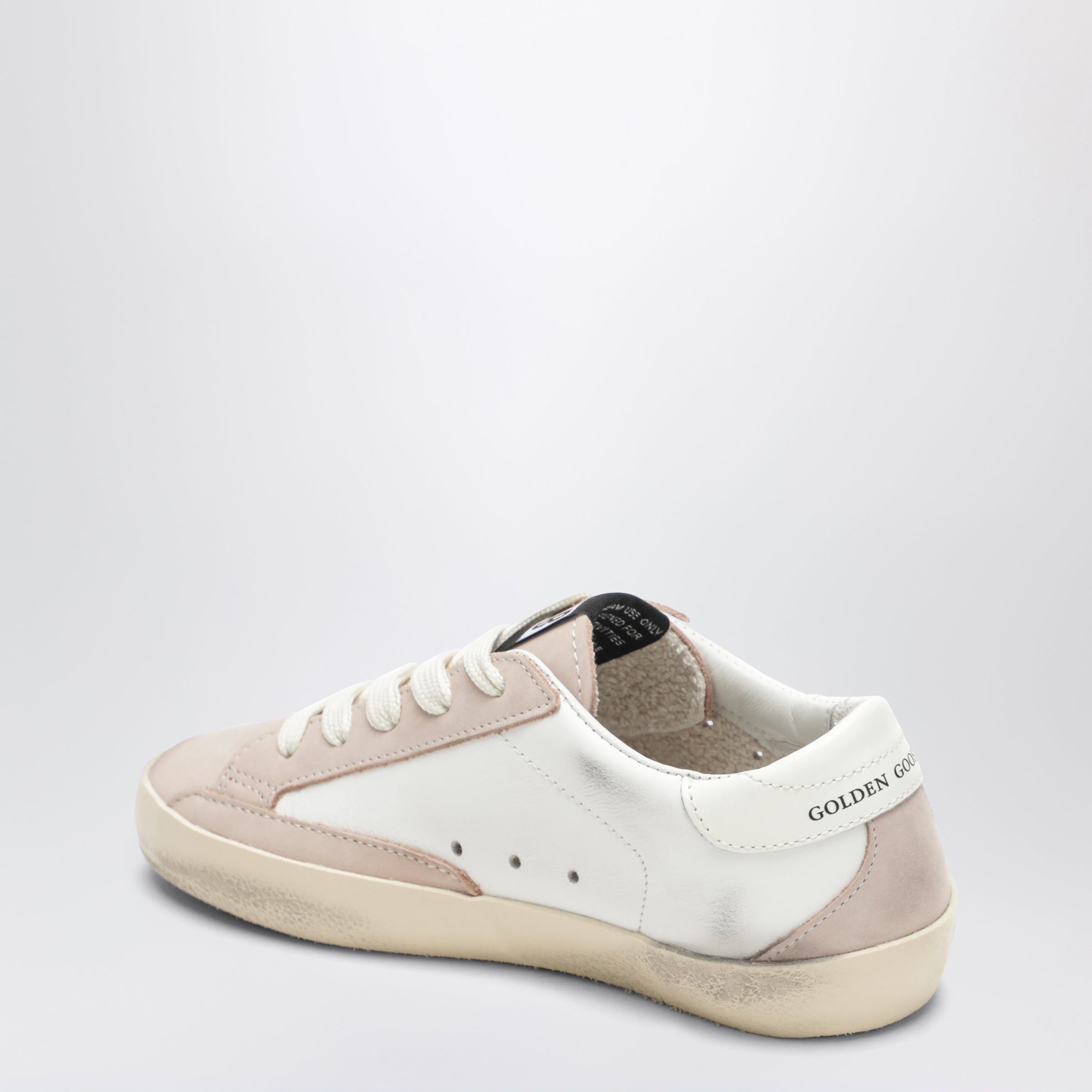 Super-Star sneakers in white/pink/silver