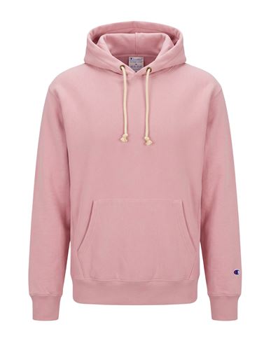 Man Sweatshirt Pink Size S Cotton, Elastane