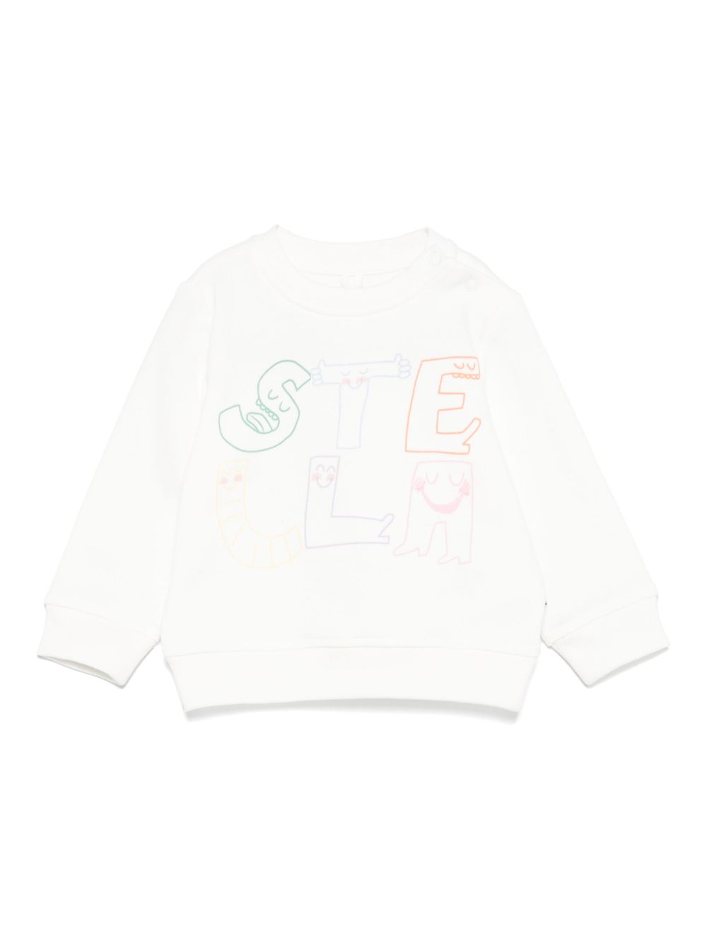 Logo-print sweatshirt - White