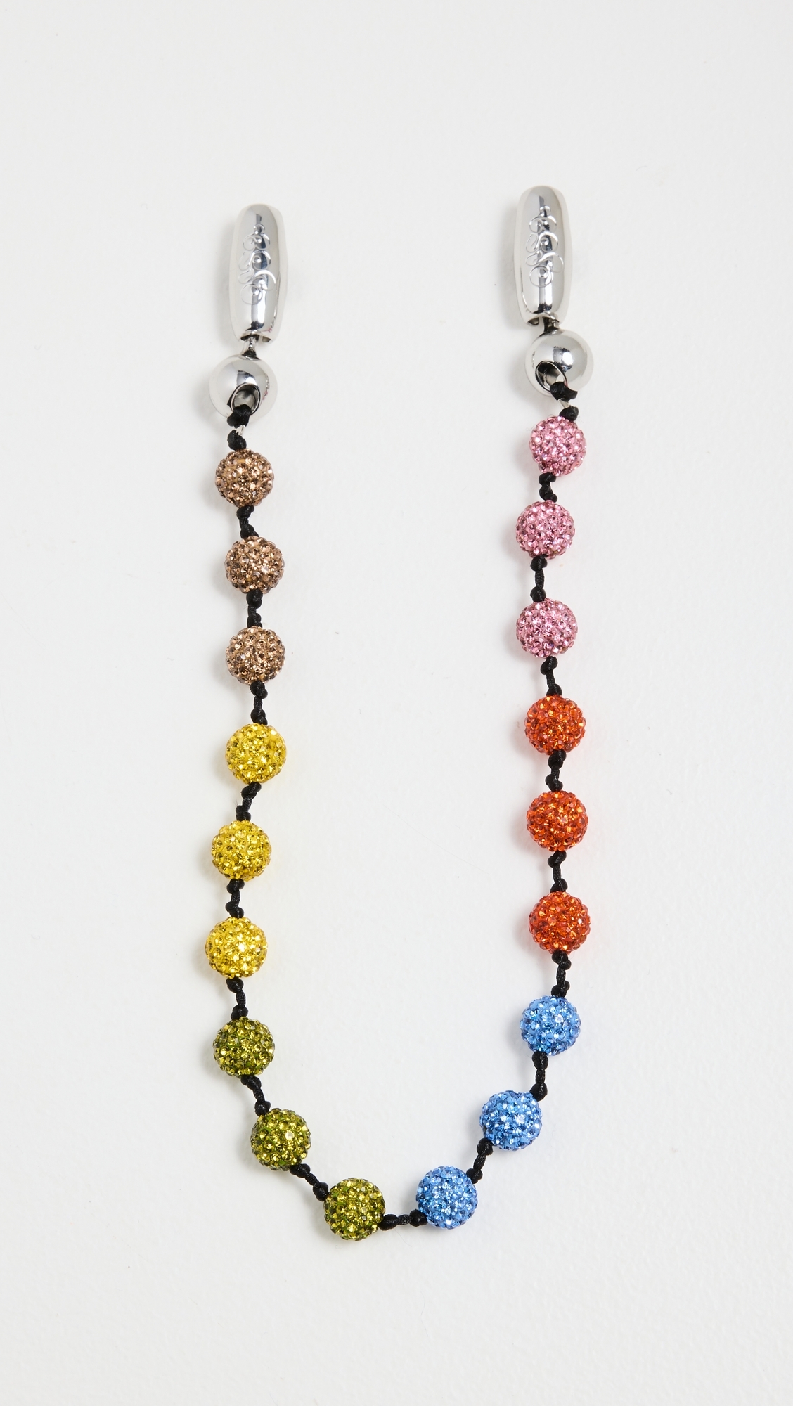 Pave Disco Wristlet Rainbow One Size