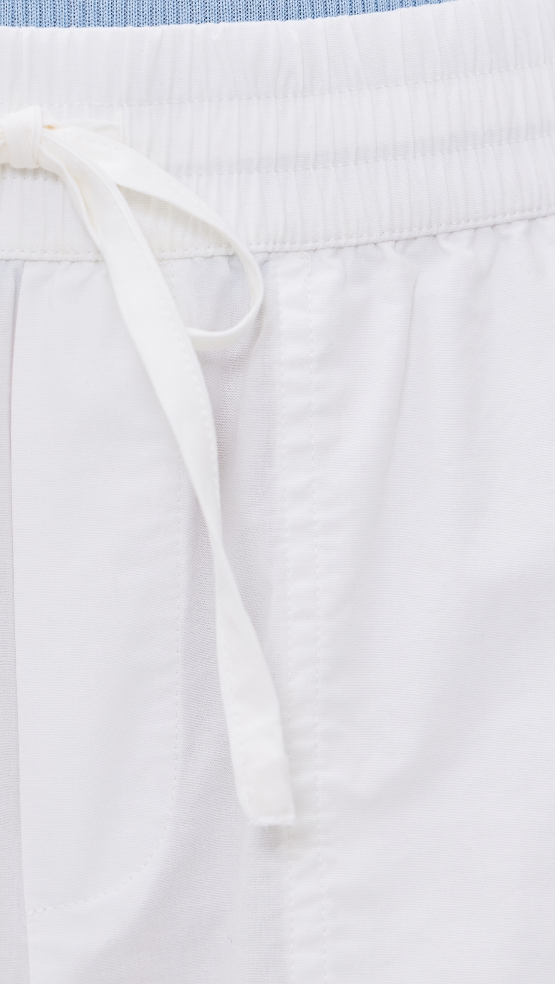 Mallory Poplin Pants White
