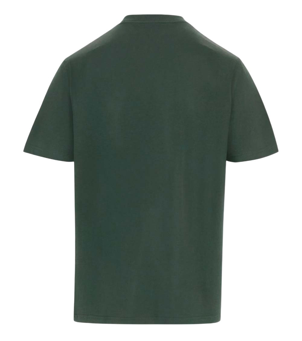 Dark Green Logo Crew Neck T-Shirt